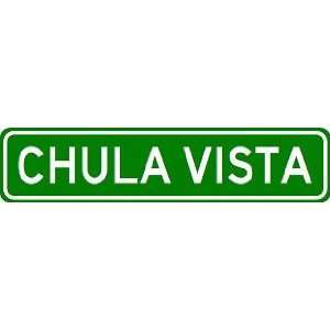  CHULA VISTA City Limit Sign   High Quality Aluminum 