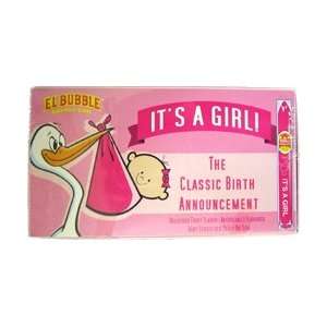 Its a Girl Bubble Gum Cigar Box 36pc  Grocery & Gourmet 