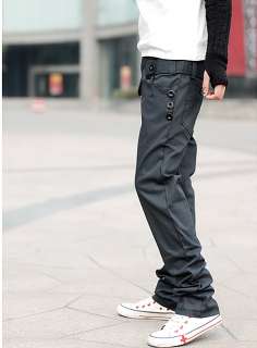 New Mens Stylish Slim Fit Checked Trousers Pants PA14  
