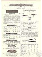 1919 TINNERS SLATERS TOOL SOLDERING IRON Catalog Ad  