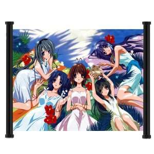  Clannad Anime Fabric Wall Scroll Poster (22x16) Inches 