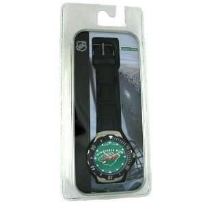   Wild NHL Mens Agent Series Watch (Blister Pack) Sports & Outdoors