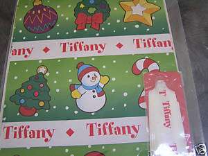 Personalized Christmas Wrapping Paper Sealed  
