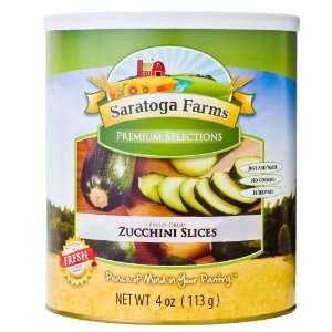 Saratoga Farms Zucchini Slices  Grocery & Gourmet Food