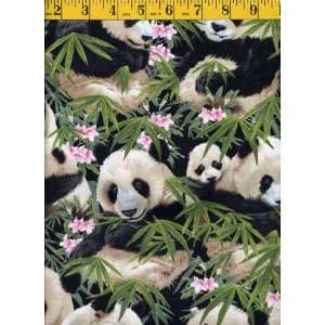  Quilting Fabric Novelty Panda Arts, Crafts & Sewing