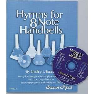   Worldwide Hymns for 8 Note Handbells Book and Cd Musical Instruments