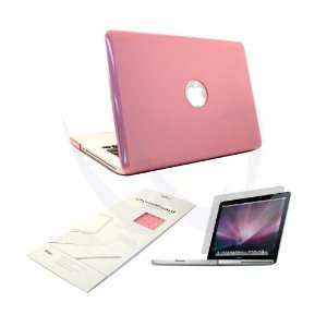Macbook Pro Hard Case Cover 13 inch 13 + Pink Keyboard Skin + Macbook 