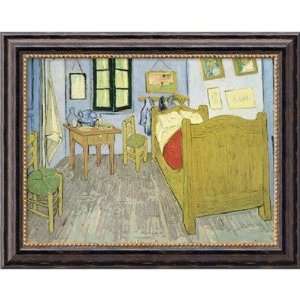 Bedroom at Arles, St. Remy, September 1889 Framed Canvas by Vincent 
