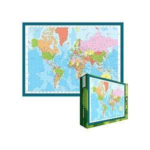  Modern Map of The World   1000 Piece Puzzle Toys & Games