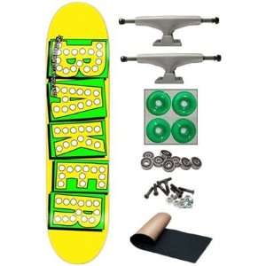   Junt Yellow Complete Skateboard Deck New on Sale