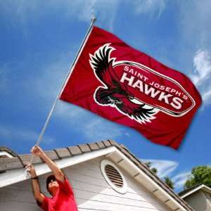  Saint Josephs Hawks SJU University Large College Flag 