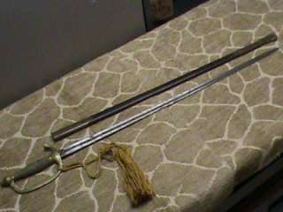 Civil War US M1840 NCO/ Musician sword Emerson & Silver maker 