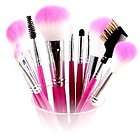 Shany Pro Vegan Mineral Brush Set with Pink Clutch