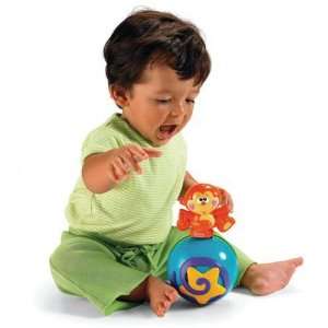   Fisher Price Go Baby Go Crawl Along Musical Ball Toy: Office Products