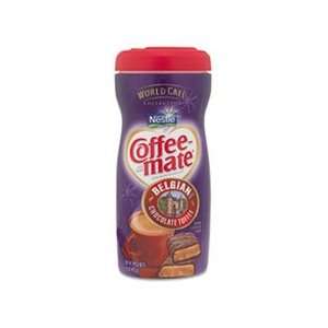  World Caf Belgian Chocolate Toffee Powdered Creamer, 16 oz 