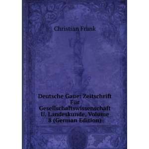   Landeskunde, Volume 8 (German Edition) Christian Frank Books
