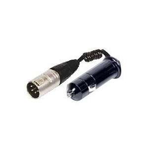   Male to Cigarette Male Coiled Extension Cable   6 ft