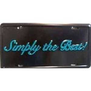  Simply the Best License Plates Plate Tags Tag auto vehicle 