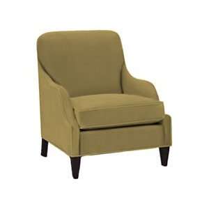 : Colette Designer Style Fabric Accent Chair w/ Inset Arms: Colette 