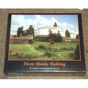    Three Monks Walking   500 Piece Jigsaw Puzzle 