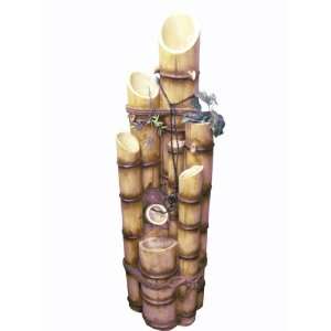  Bamboo Cascade Water Fountain with Tapper