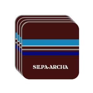  Personal Name Gift   SILPA ARCHA Set of 4 Mini Mousepad 