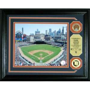  Detroit Tigers   Comerica Park   Photomint with Authentic 