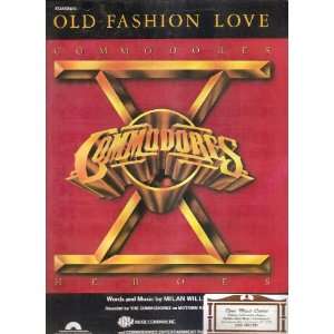  Sheet Music Old Fashioned Love The Commodores 214 