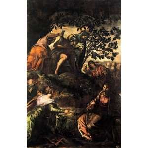  FRAMED oil paintings   Tintoretto (Jacopo Comin)   24 x 38 