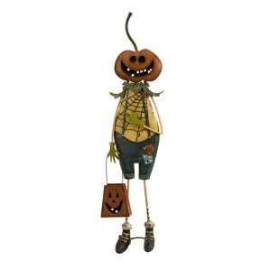  36 Country Rustic Halloween Trick or Treat Pumpkin Figure 