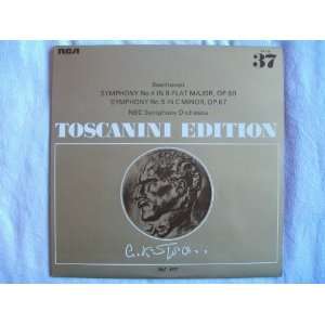   Arturo Toscanini LP Arturo Toscanini / NBC Symphony Orchestra Music