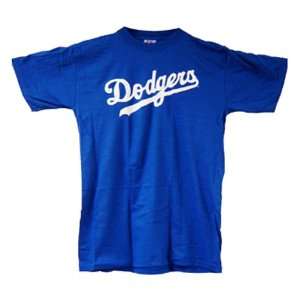  Los Angeles Dodgers Replica MLB Team Logo Crewneck T Shirt 