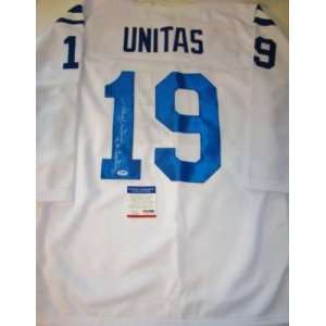  Johnny Unitas Signed Uniform   with QB CENTURY 