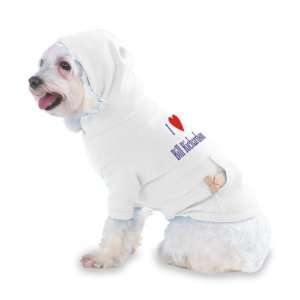  I love/Heart Bill Richardson Hooded T Shirt for Dog or Cat 