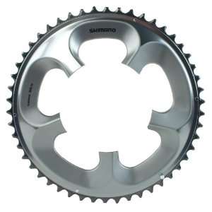  Shimano FC6703 Chainring, 130mm, 52T, Silver: Sports 