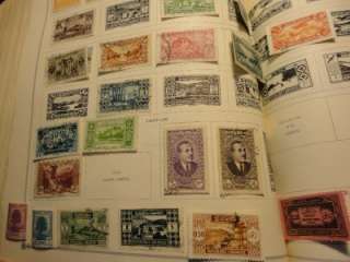 42 LEBANON STAMPS FROM SCOTT INT ALBUM PAGE 1927 1938  