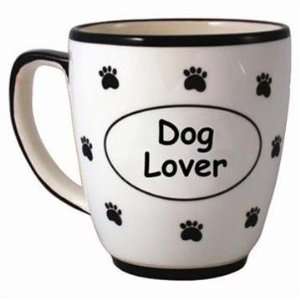    Tumbleweed Pottery Dog Lover Pet Coffee Mug: Kitchen & Dining