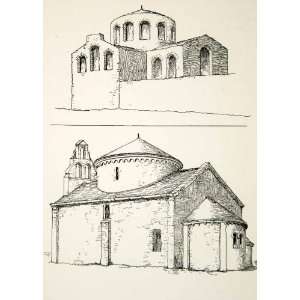  1881 Print Saint Vitus Zara Orthodox Church Cattaro Zadar 