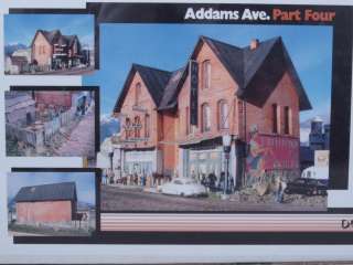 Downtown Deco DD 1025 HO Addams Ave. Part Four Building Kit  