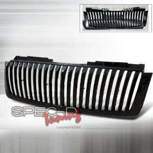  07 10 Chevy Avalanche Front Verti. Grill Black Also Fit Tahoe 