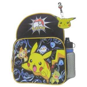  Pokemon Small Accessories Bag Water Bottle and Keychain 