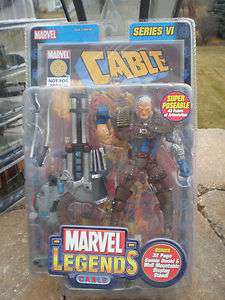 MARVEL LEGENDS SERIES 6 VI BROWN CABLE VARIANT ACTION FIGURE VERY RARE 