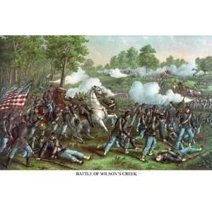  Battle of Wilsons Creek or the Battle of Oak Hills 1861 