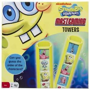    Nickelodeon SpongeBob Squarepants Mastermind Towers: Toys & Games