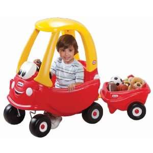 Little Tikes Cozy Coupe with Trailer: Toys & Games