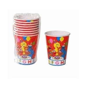  Sesame Street Paper Cups 9 oz   8 Count: Health & Personal 