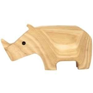  Rhino Animal Wooden Box By Karl Zahn