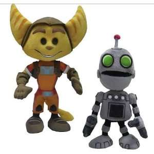  Ratchet & Clank 8in Plush set of 2 Toys & Games