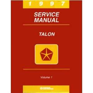    1997 EAGLE TALON Shop Service Repair Manual Book: Everything Else