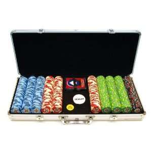  500 Paulson National Poker Series Chips w/Aluminum Case 